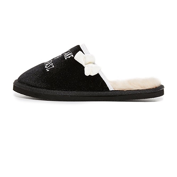 Kate Spade Slippers Eat Cake For Breakfast NIB - Picture 3 of 5